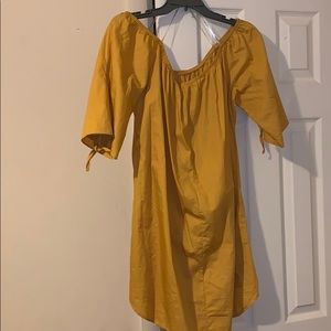 Off the shoulder summer dress